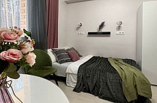 Квартира студия посуточно в Академгородке Новосибирска рядом с Сеятелем на Шатурской 12 Квартира студия посуточно в Академгородке Новосибирска рядом с Сеятелем на Шатурской 12
